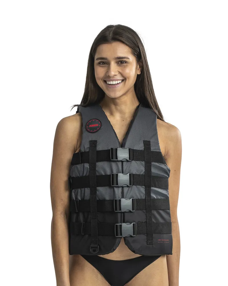Jobe 4 Buckle Buoyancy Aid Nylon Vest Black